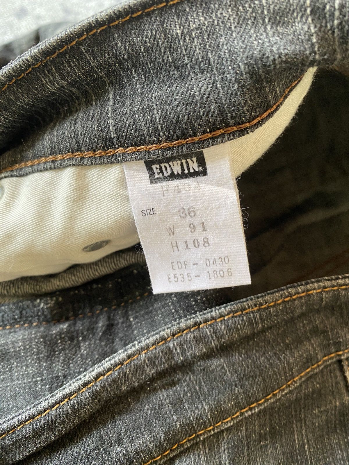 Edwin Y2k Edwin ifsixwasnine baggy jeans Size US 35 - 8 Thumbnail