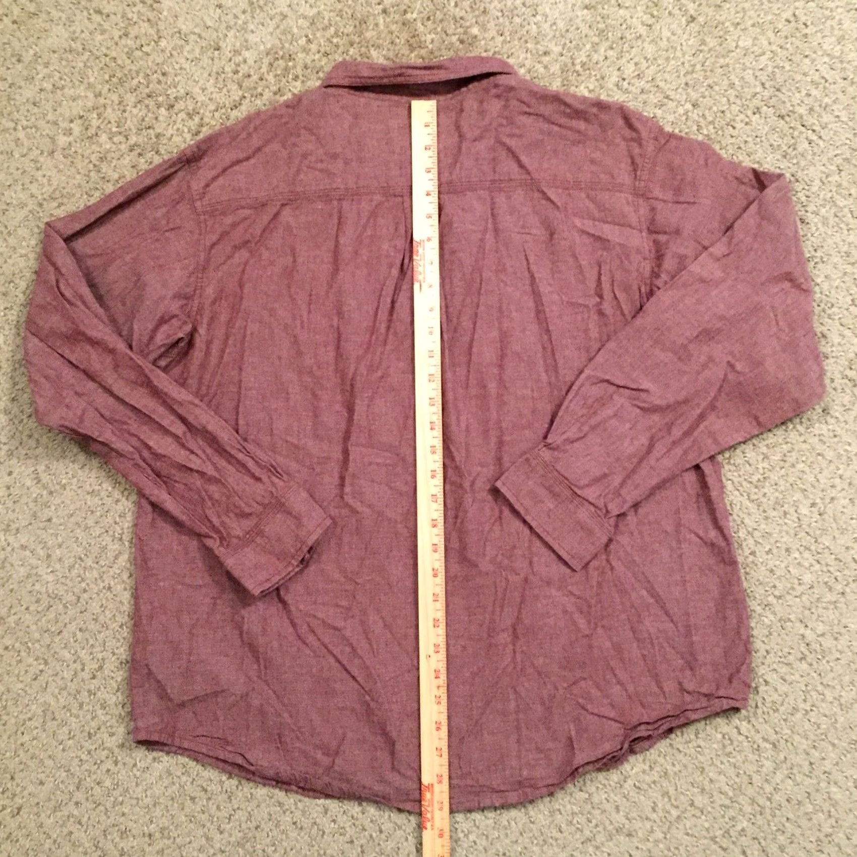 Vintage Columbia Shirt Mens XL Red Long Sleeve Button-Up Shirt Size US XL / EU 56 / 4 - 6 Thumbnail