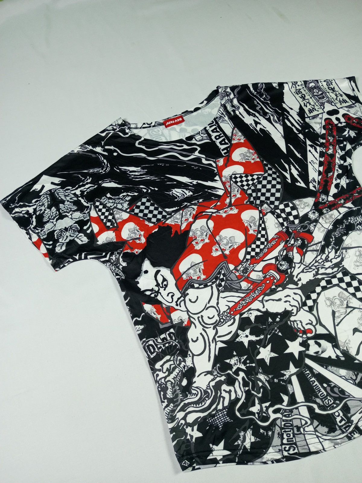 20471120 × Beauty Beast × KMRii Japanese Gothic Samurai AOP Sukajan Style Size US L / EU 52-54 / 3 - 4 Thumbnail