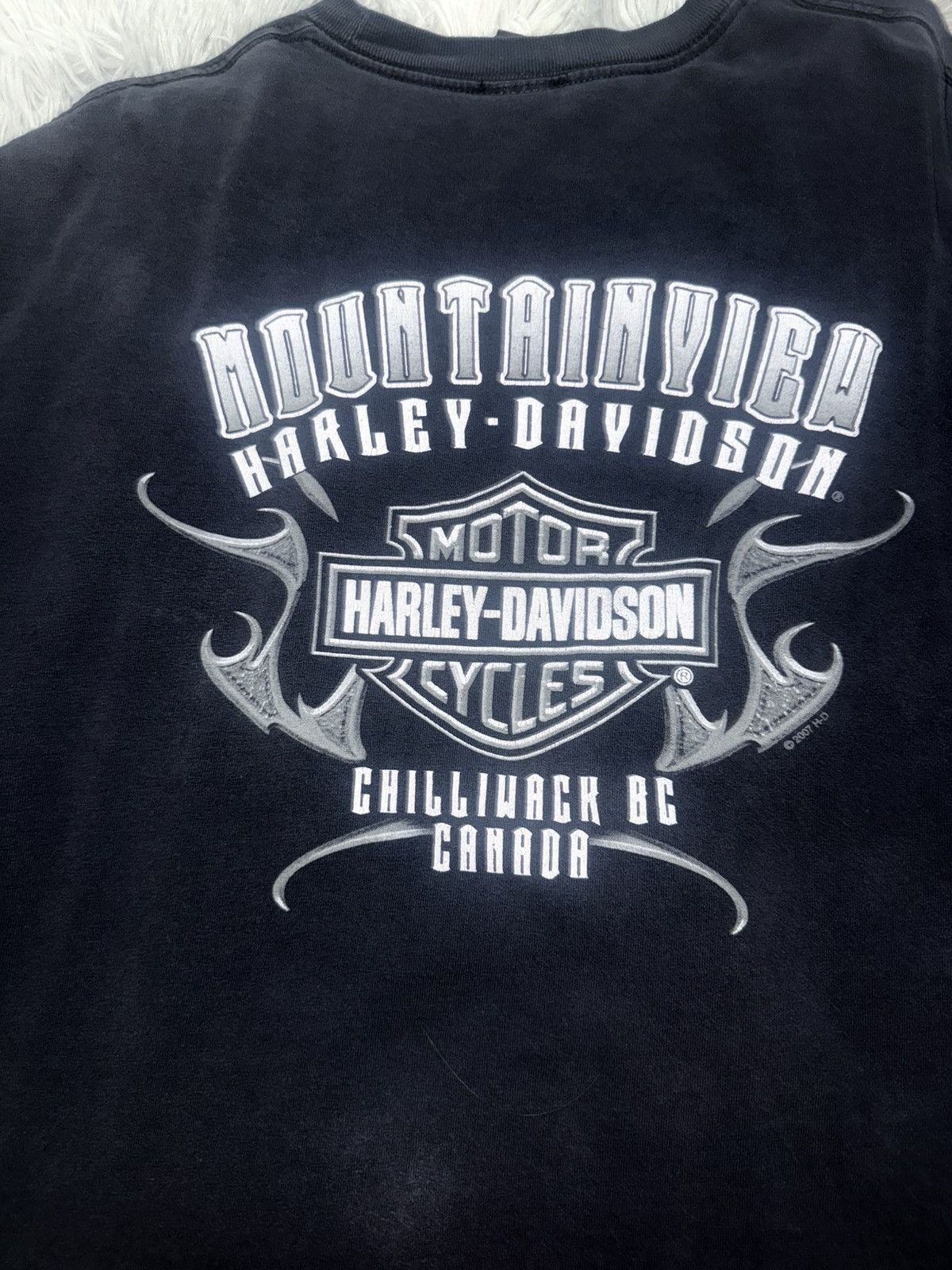 Harley Davidson Chrome flame harley w sleeve hit Size US XL / EU 56 / 4 - 8 Thumbnail