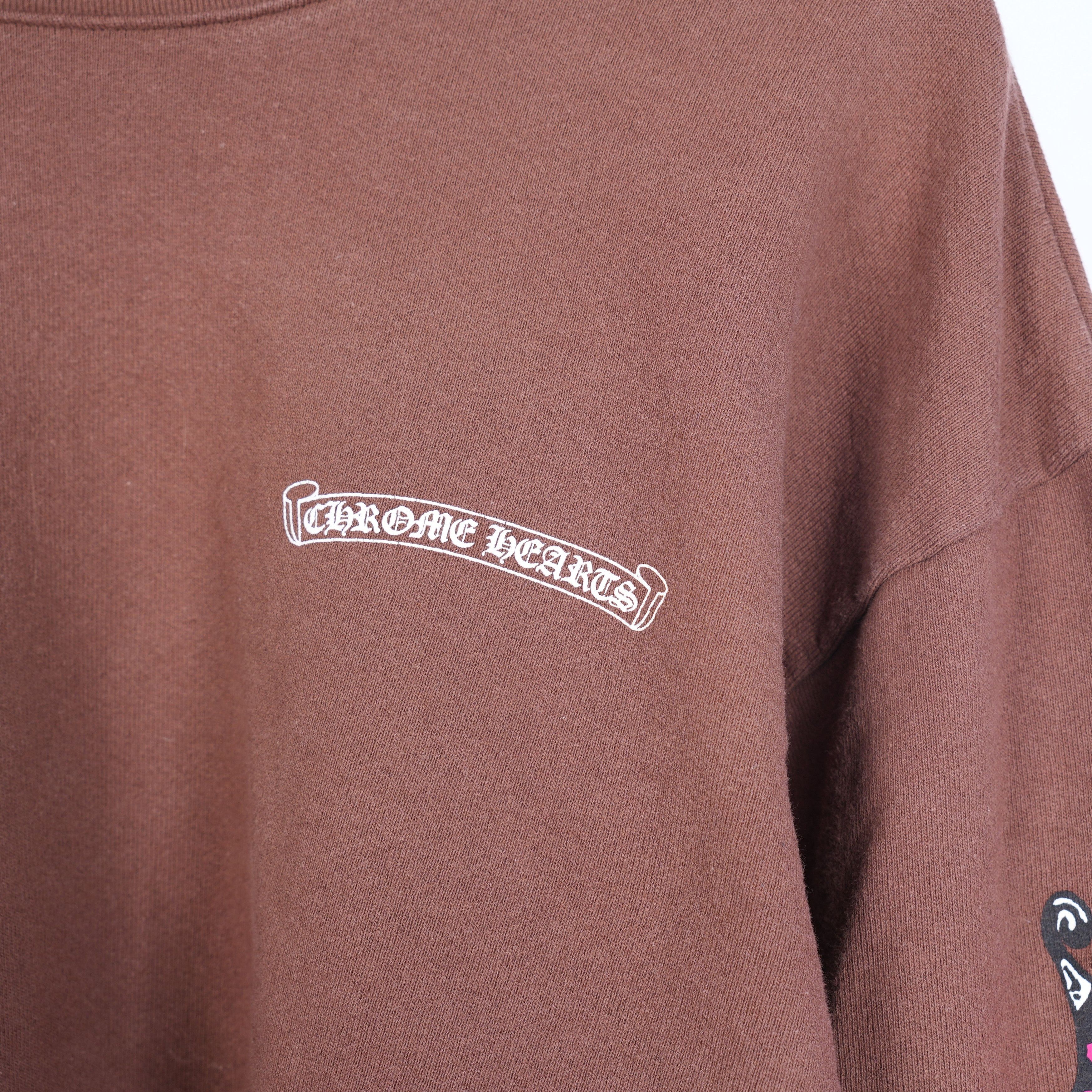 Chrome Hearts Matty Boy Structure Brown Crewneck Size US L / EU 52-54 / 3 - 3 Thumbnail