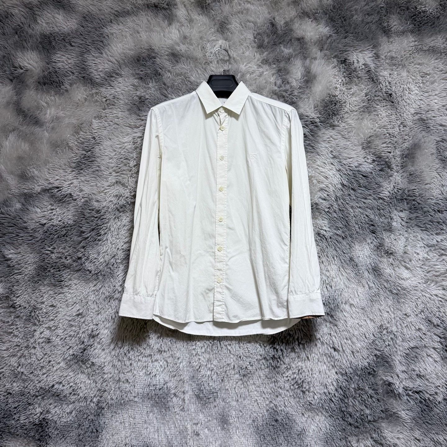 Burberry Burberry White Shirt Casual Short Sleeve Size US M / EU 48-50 / 2 - 1 Thumbnail