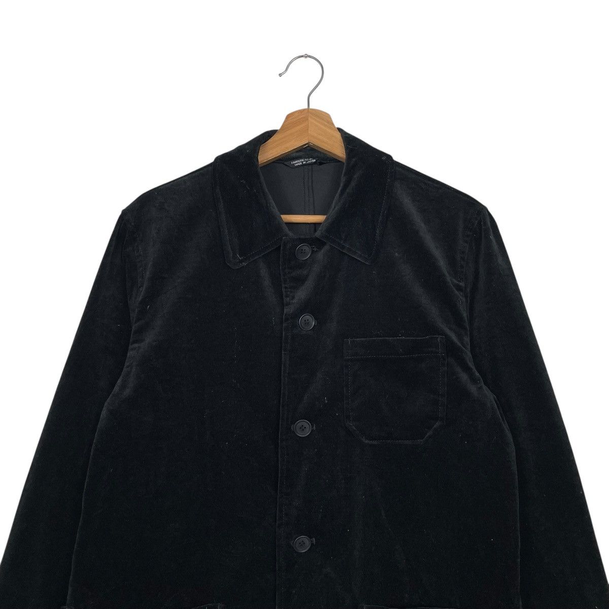 Japanese Brand Japanese Brand Eteecuto Casual Black Jacket Size US M / EU 48-50 / 2 - 2 Thumbnail