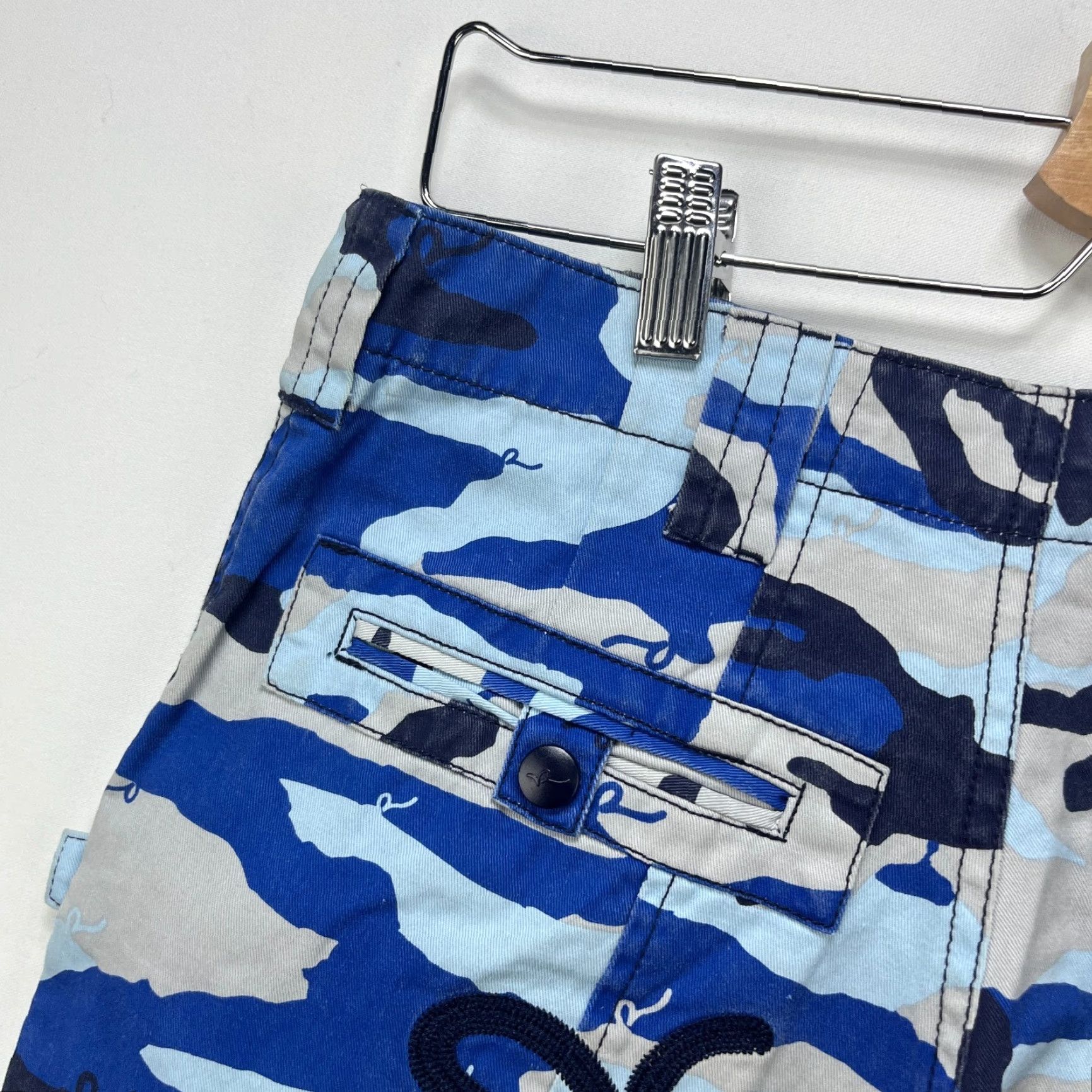 Rocawear VINTAGE Rocawear Blue Camo Baggy Pants Skater waist 30 Cargo Men Size US 30 / EU 46 - 5 Thumbnail