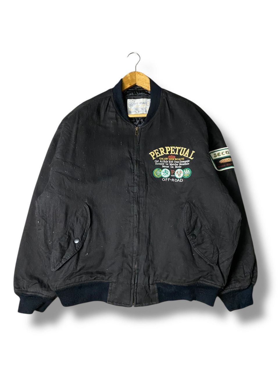 Japanese Brand Off Road Original Marine Embroidered Jacket (150) Size US L / EU 52-54 / 3 - 2 Thumbnail