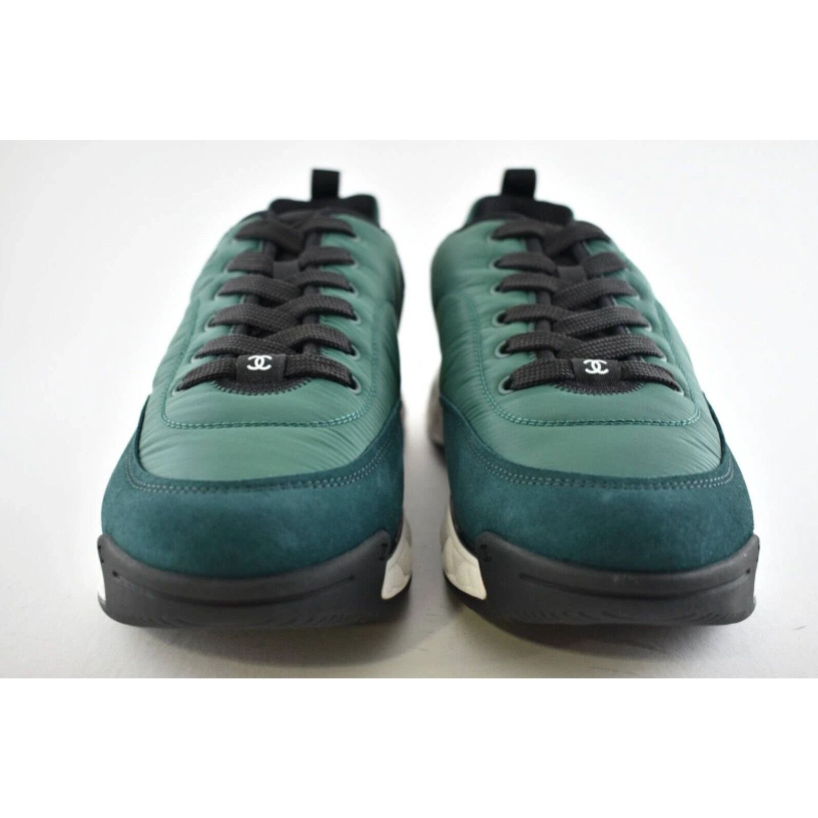 Chanel Chanel 21A Mens Lace Up Low Top Trainer Sneaker 44 11 Size US 11 / EU 44 - 4 Thumbnail