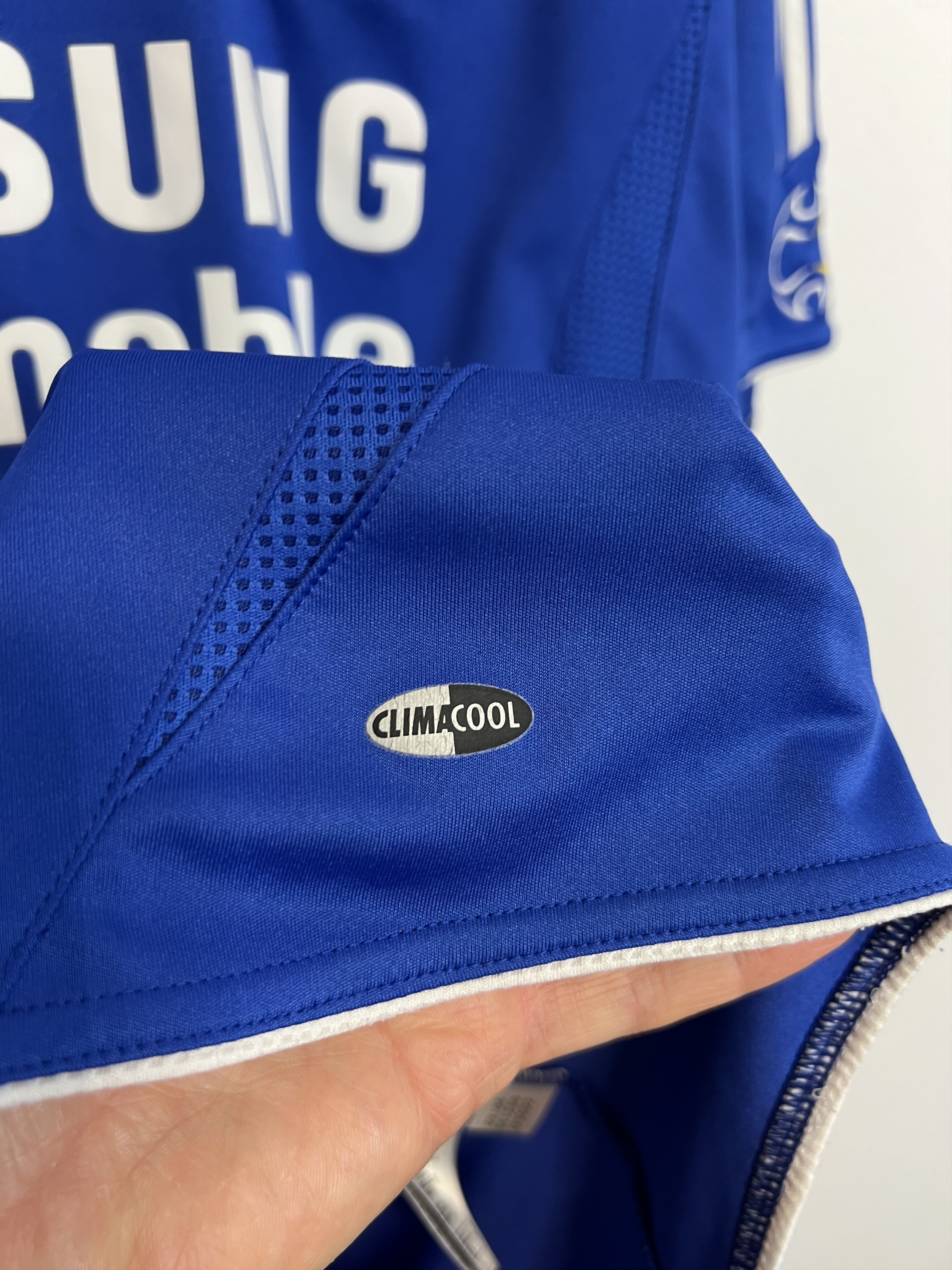 Adidas Chelsea Home football shirt 2006 Soccer Adidas Jersey Trikot Size US L / EU 52-54 / 3 - 4 Thumbnail