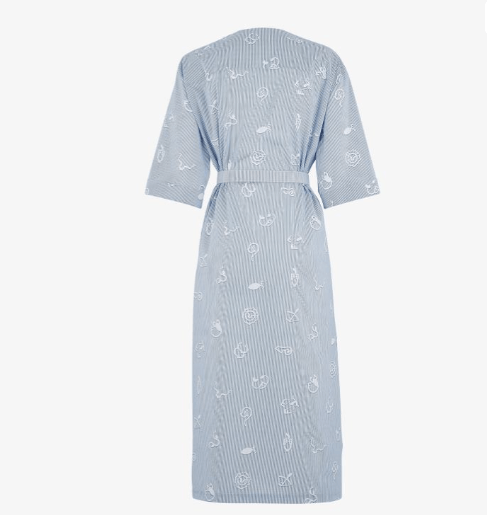 Fendi o1loc1c0824 Dress in Blue Size XS / US 0-2 / IT 36-38 - 2 Thumbnail