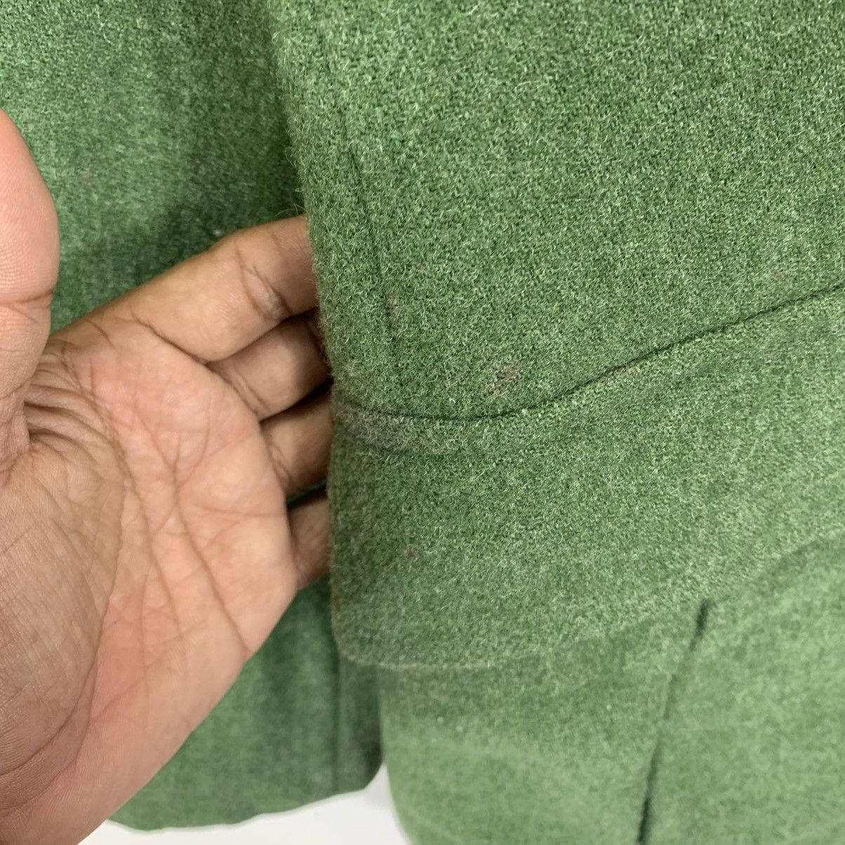 Yohji Yamamoto 80s YOHJI YAMAMOTO POUR HOMME SAMPLE LABEL COAT Size US S / EU 44-46 / 1 - 11 Thumbnail