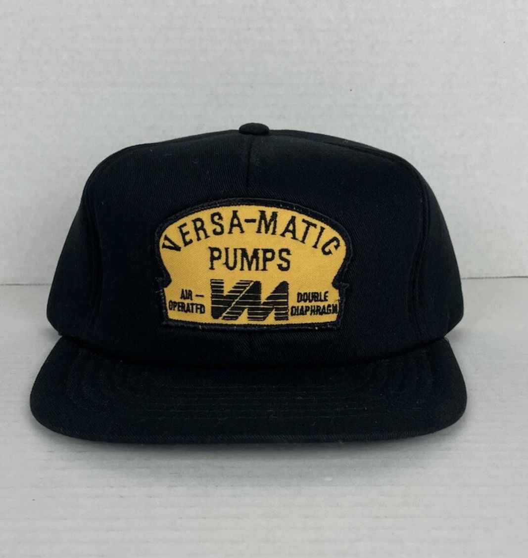 Vintage Vintage Versa-Matic Pumps Insulated Snapback Hat Patch Logo Size ONE SIZE - 1 Thumbnail