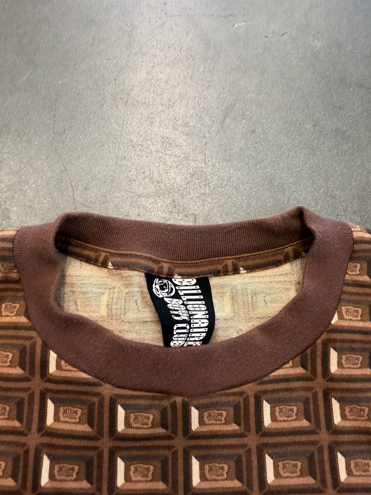 Billionaire Boys Club Vintage Billionaire Boys Club All Over Chocolate Tee Size US XL / EU 56 / 4 - 5 Thumbnail
