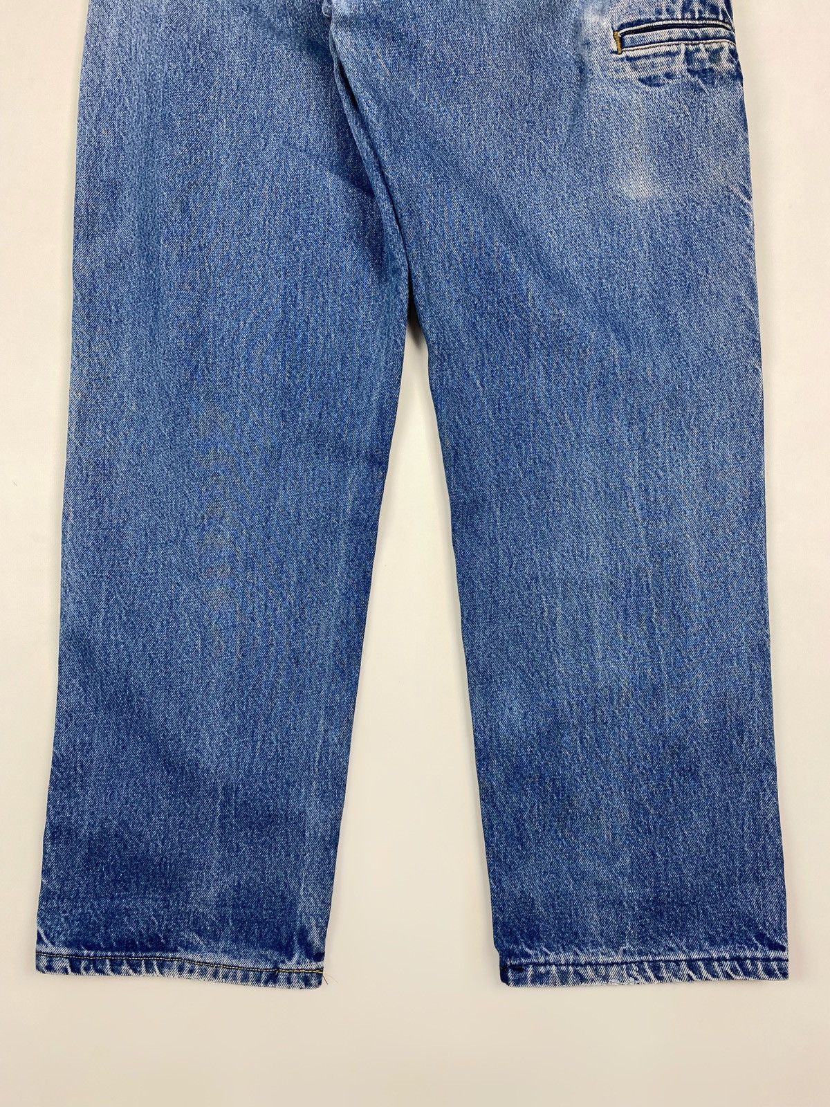 Carhartt 2000’s Distressed Carhartt B234PRW Relaxed Carpenter Denim Size US 36 / EU 52 - 16 Thumbnail