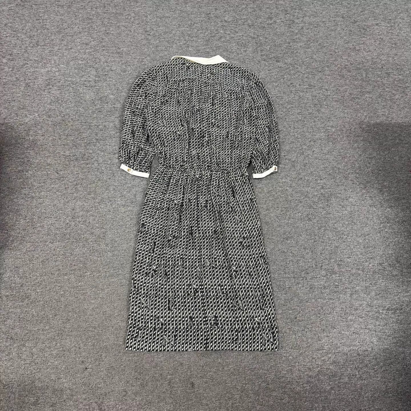 Celine Celine color block chain print shirt dress 38 Size S / US 4 / IT 40 - 2 Thumbnail