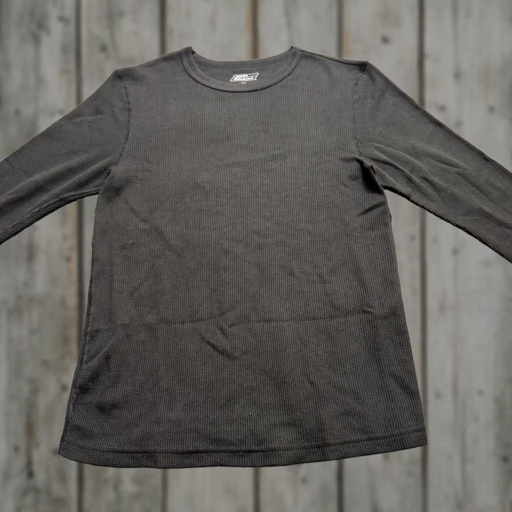 Dickies Dickies Thermal Long Sleeve Shirt Men XL Black Cotton Blend Pullover Badge: Regular/XL | Distressed Pre-Owned Size US XL / EU 56 / 4 - 1 Thumbnail