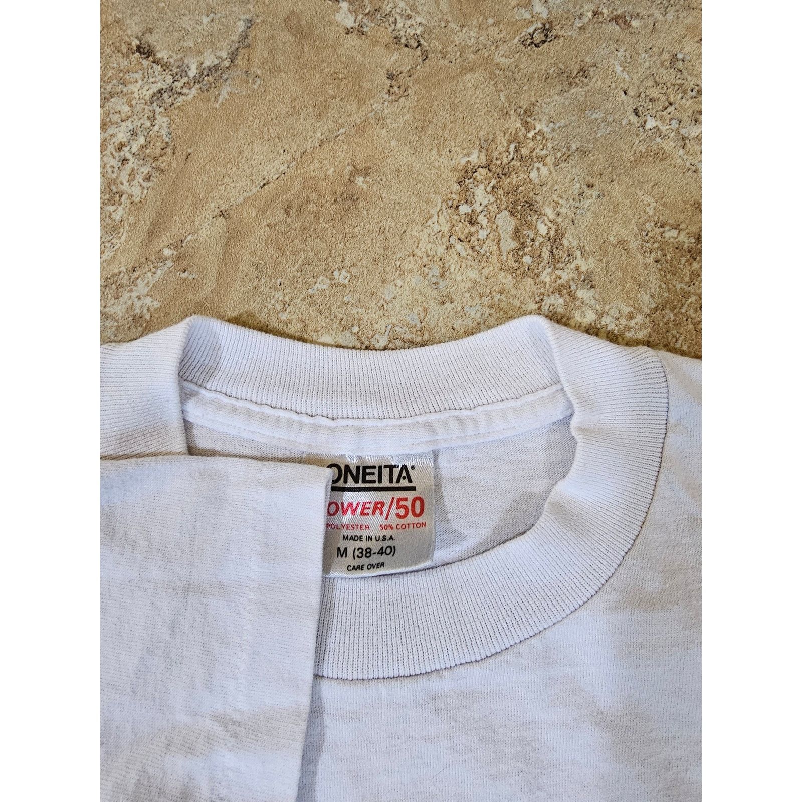 Other 90s Sun drop Support Our Troops WhiteT-Shirt Sz M Size US M / EU 48-50 / 2 - 4 Thumbnail