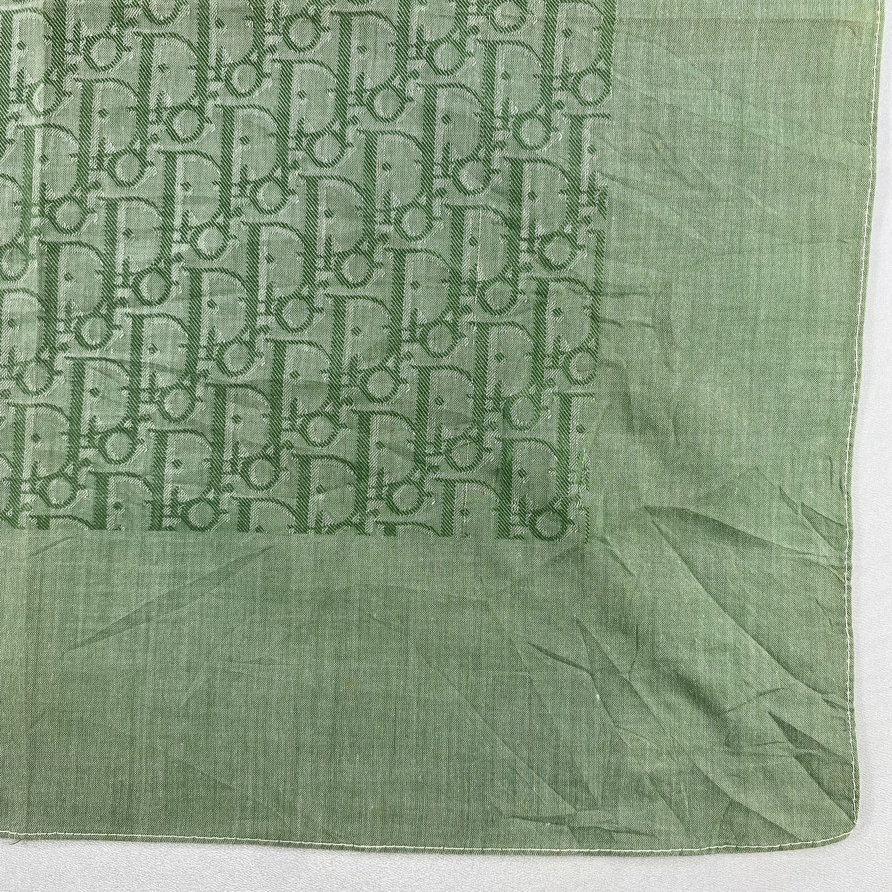Vintage Dior Oblique Bandana/ Handkerchief / Neckerchief Size ONE SIZE - 3 Thumbnail