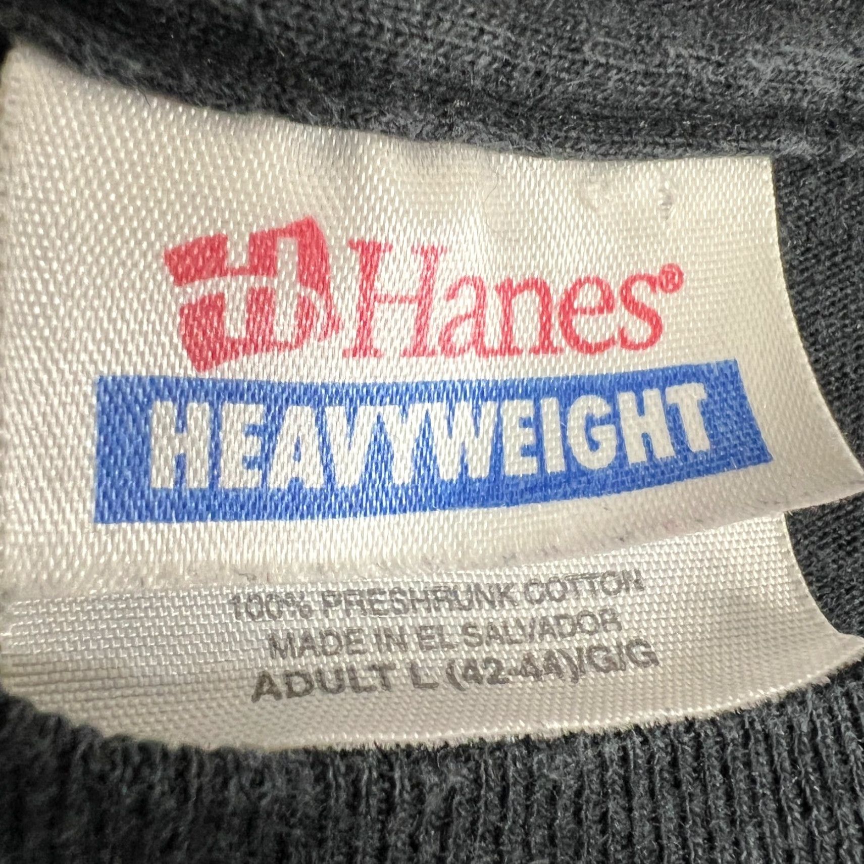 Hanes VINTAGE American Idol Shirt L Adult Black 2010 Tour Hanes Heavy Cotton Unisex T-Shirt Men's Womens Size US L / EU 52-54 / 3 - 5 Thumbnail