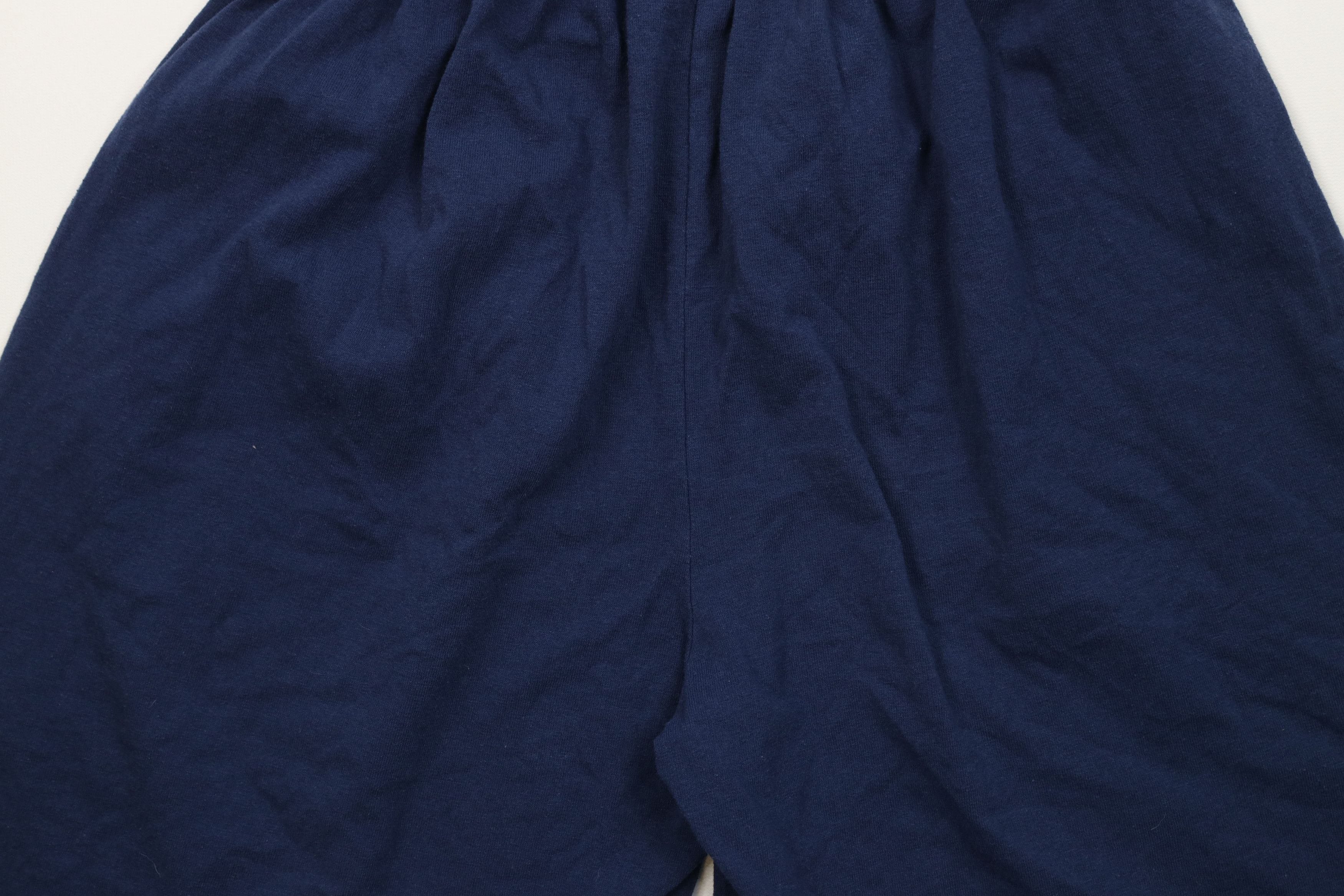 Vintage Vintage 90s Y2K Above Knee Police Academy Shorts Navy Blue Size US 34 / EU 50 - 10 Thumbnail