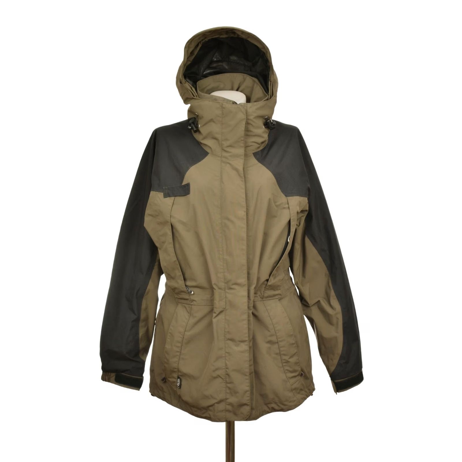 Vintage Keela Dual Protection System Womens Khaki Green Outdoor Hiking Jacket Size S / US 4 / IT 40 - 2 Thumbnail