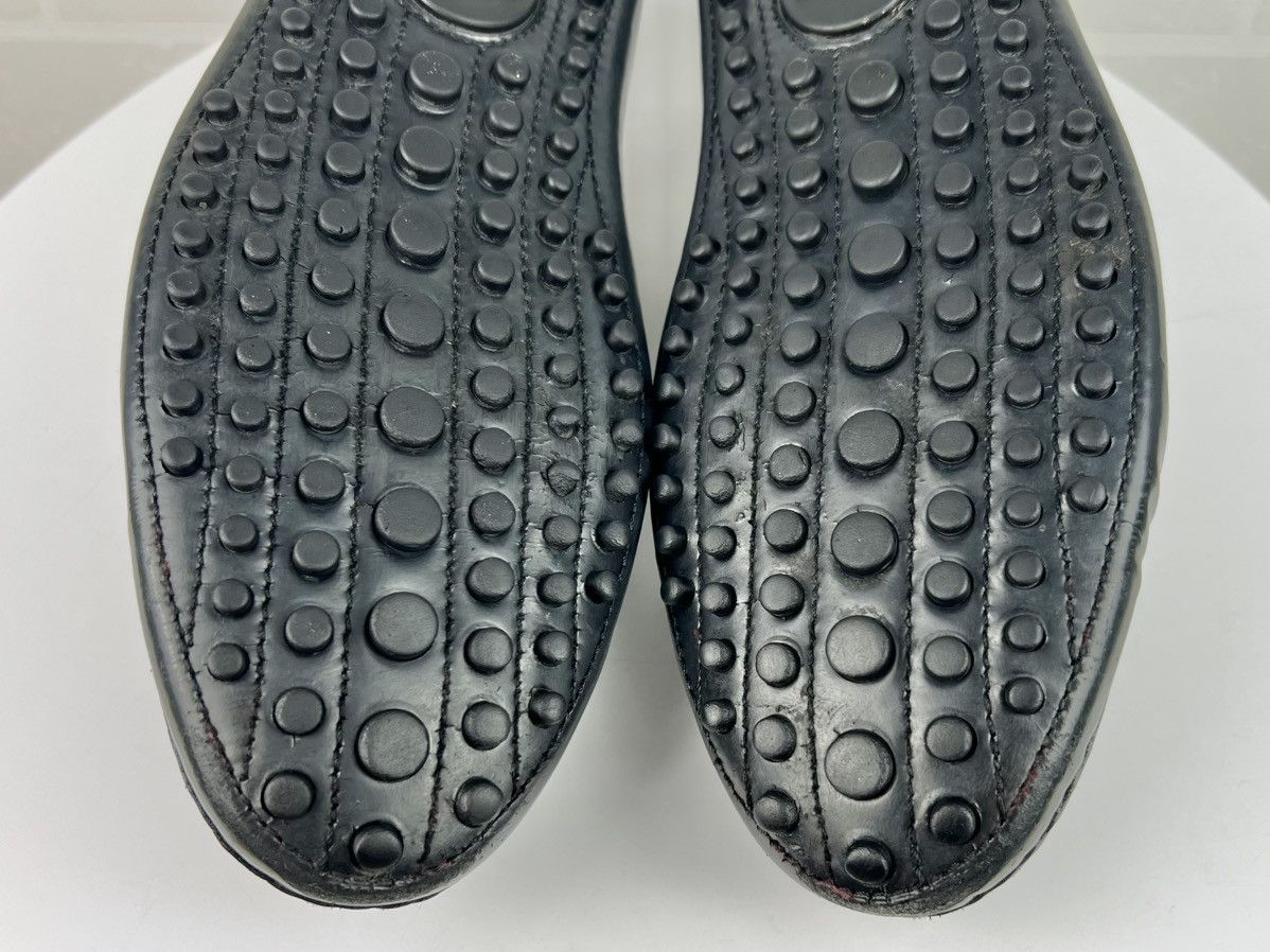 Gucci GUCCI Loafers Leather Drivers Shoes HORSEBIT Buckle GG Navy Size US 8.5 / EU 41-42 - 14 Thumbnail