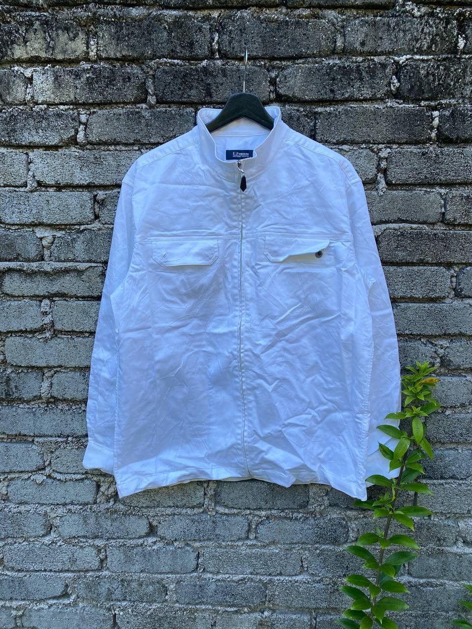Renoma Up Renoma Off White Zipper Shirt Jersey Size US L / EU 52-54 / 3 - 1 Thumbnail