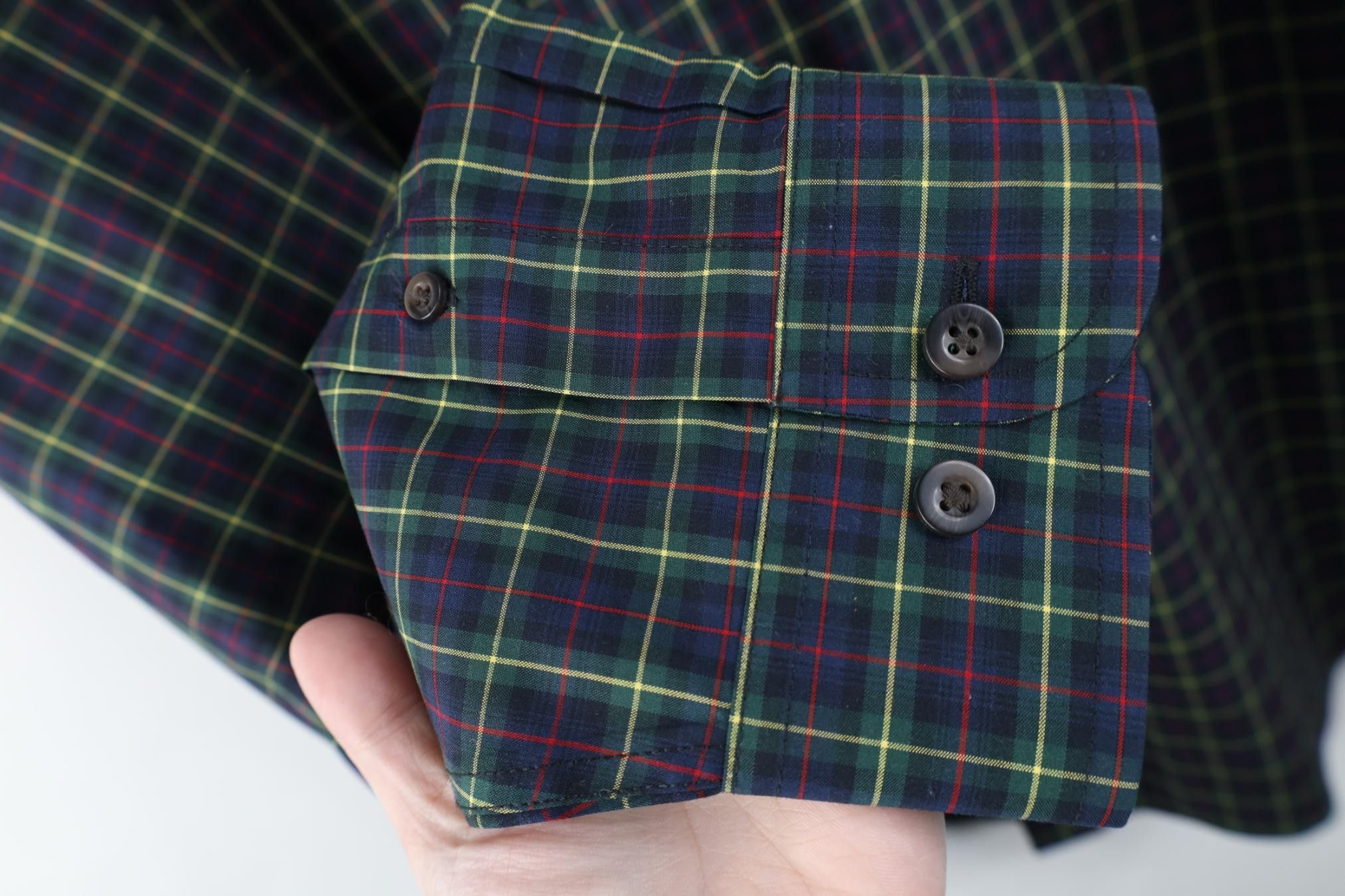 L.L. Bean Vintage LL Bean Resistant Collared Button Down Shirt Plaid Size US L / EU 52-54 / 3 - 9 Thumbnail
