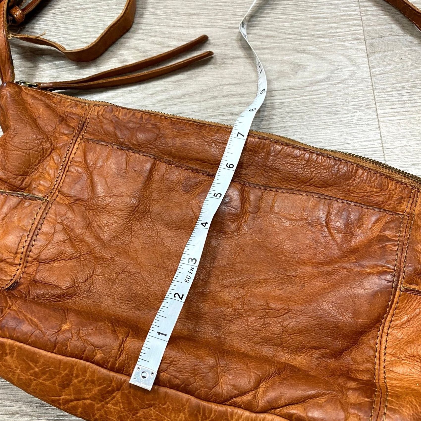 Frye FRYE Leather Crossbody Bag Purse Small Brown Women Size ONE SIZE - 7 Thumbnail