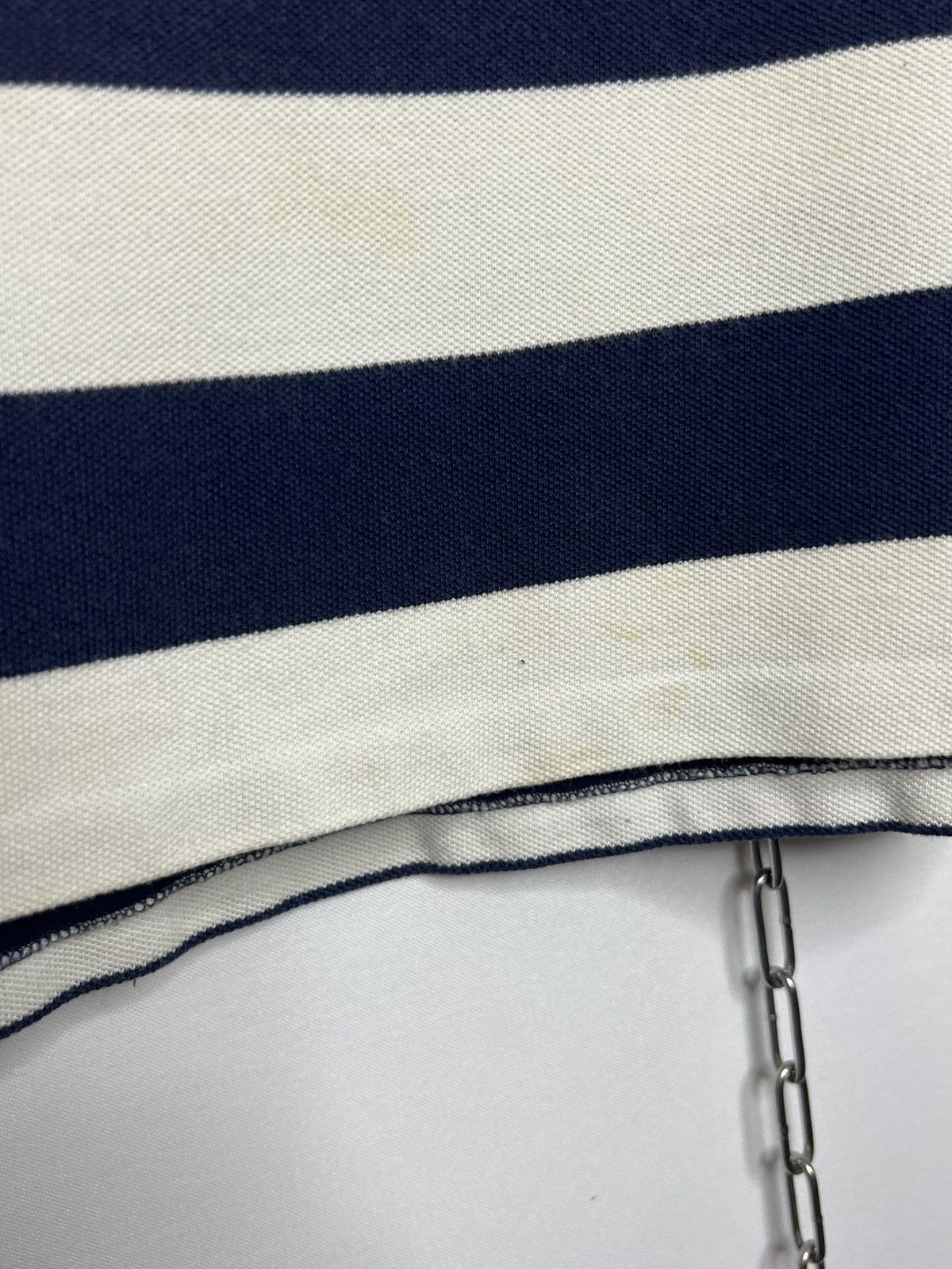 Polo Ralph Lauren Vintage Polo Ralph Lauren #3 Big Logo Pony Striped Polo Tee Size US XXL / EU 58 / 5 - 8 Thumbnail
