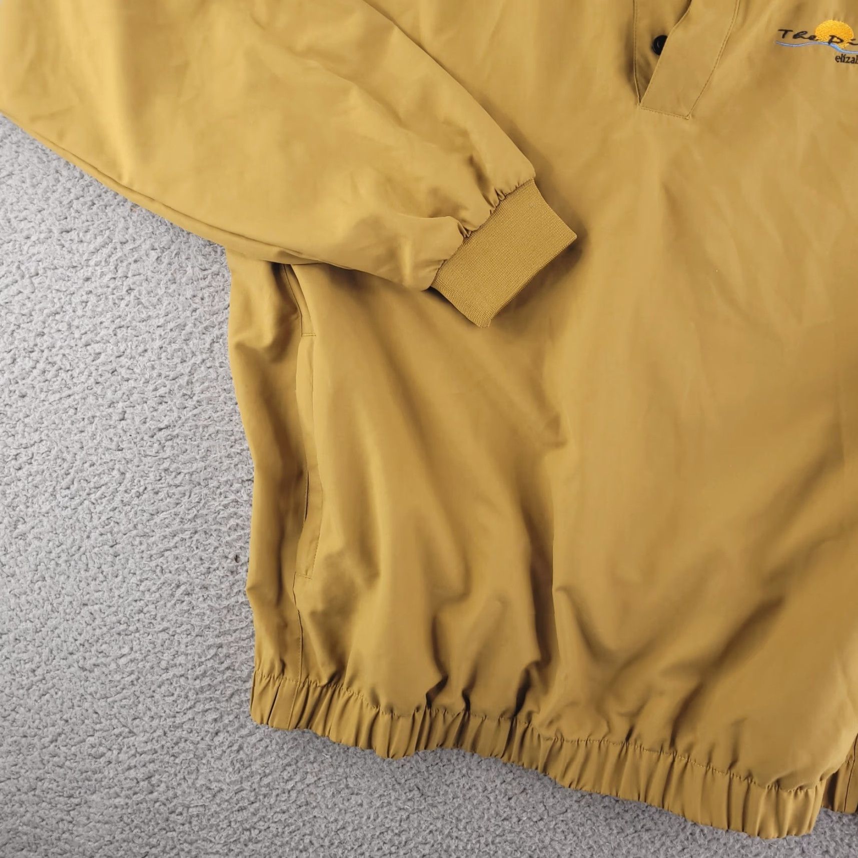 Footjoy FootJoy Jacket Mens Large Yellow Mustard Golf Windbreaker The Pines Size US L / EU 52-54 / 3 - 5 Thumbnail