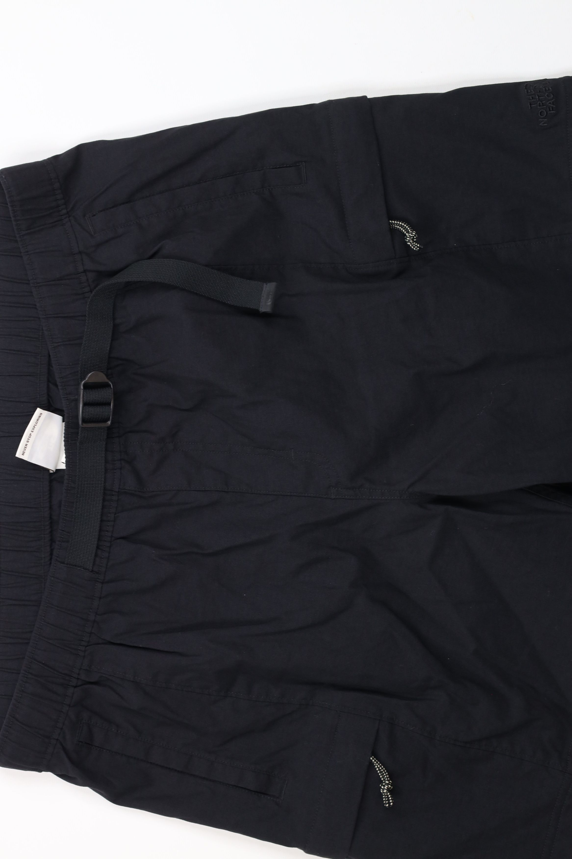 The North Face × Vintage The North Face Out Belted Above Knee Cargo Shorts Black Size US 34 / EU 50 - 3 Thumbnail