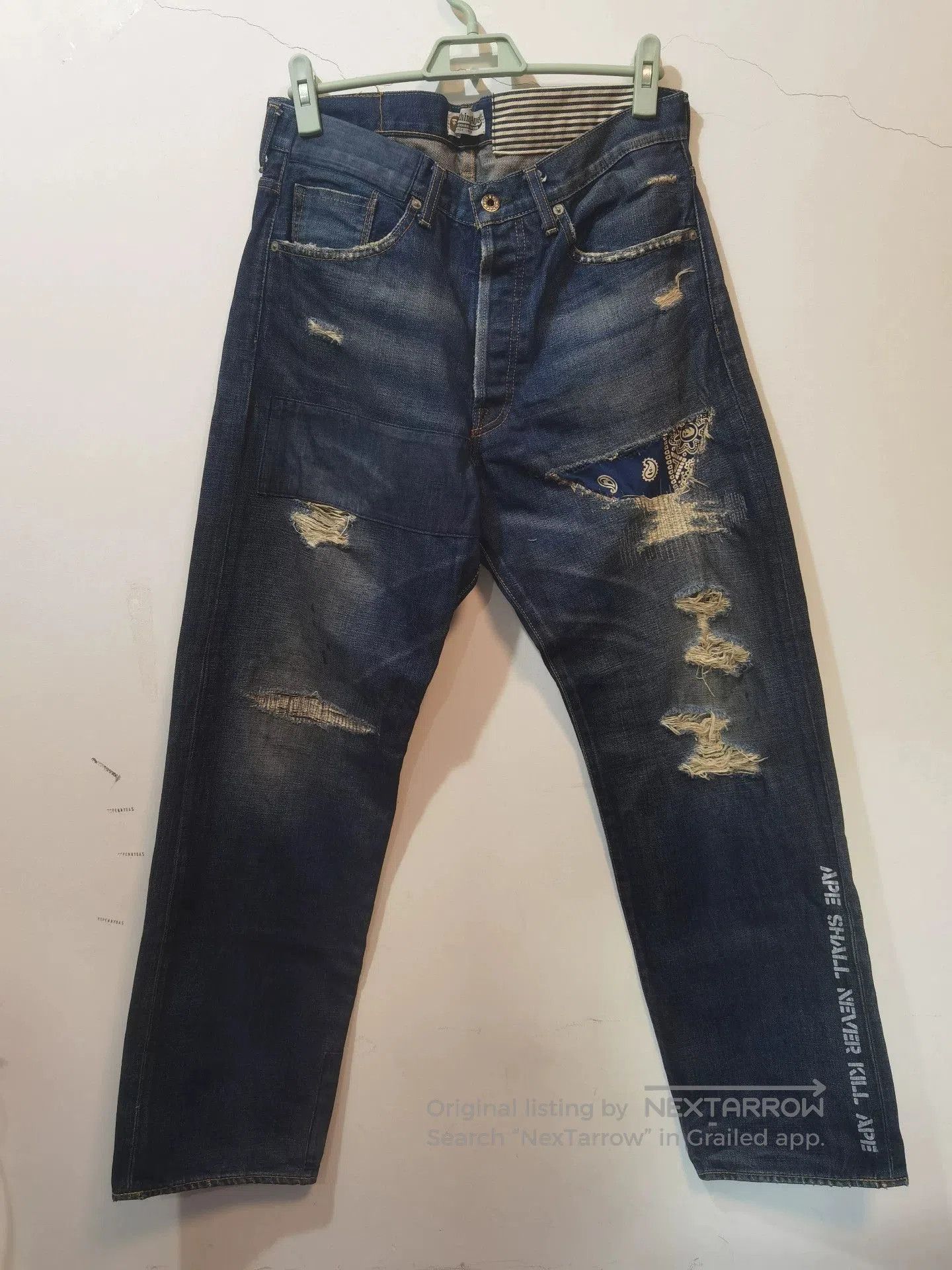 Bape bape camo jeans. Size US 41 - 1 Thumbnail
