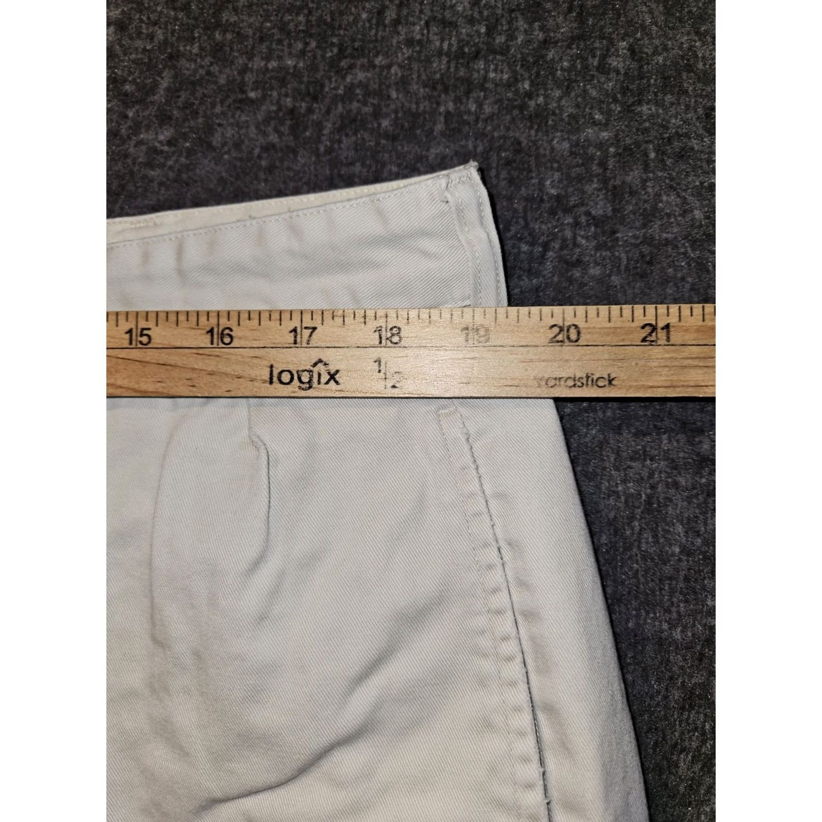 Polo Ralph Lauren VINTAGE Polo Ralph Lauren Chino Shorts Men 38 Beige Khaki Pleated 90s Preppy Logo Zipper Buttons Pocket Size US M / EU 48-50 / 2 - 4 Thumbnail