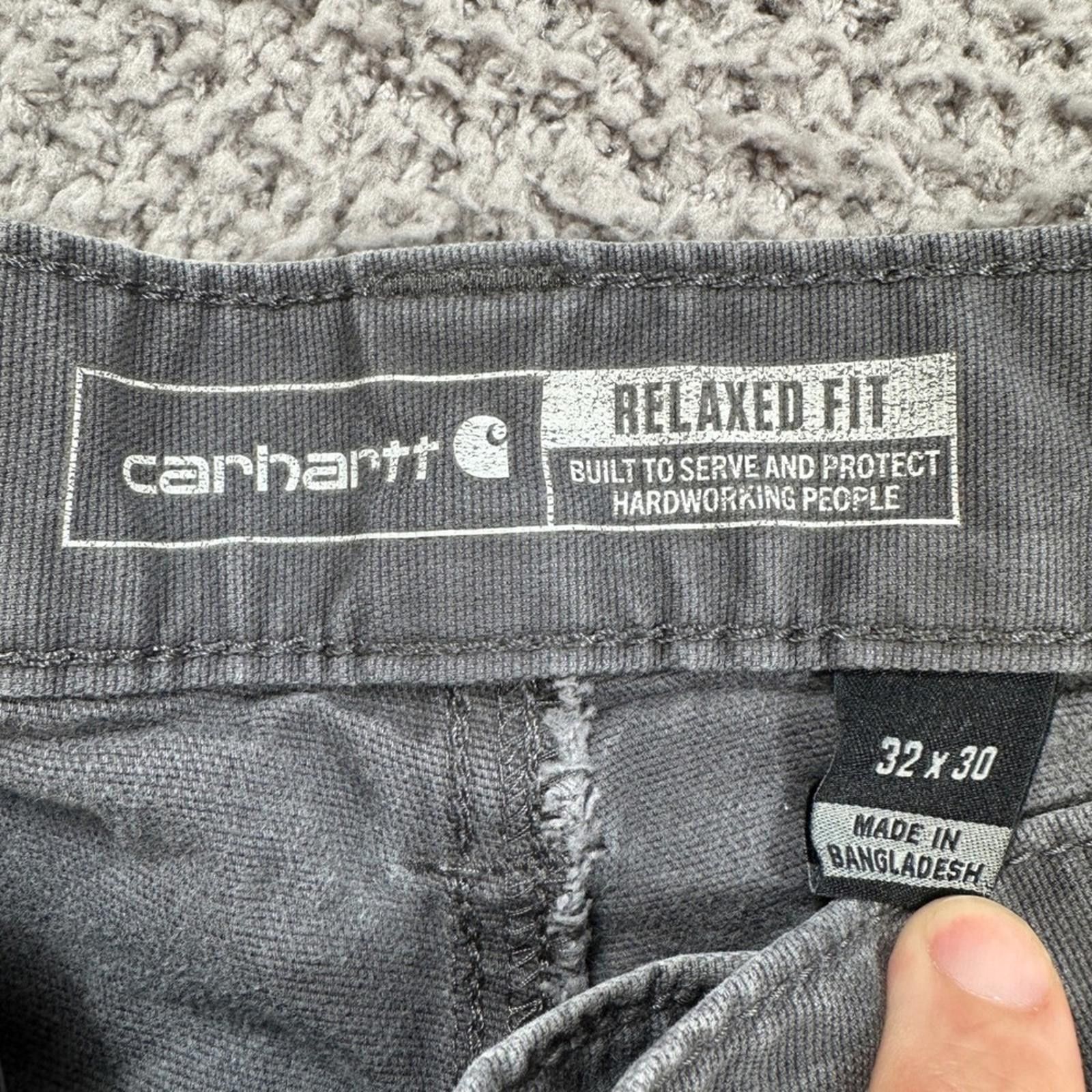 Carhartt Carhartt BM2291-M Relaxed Fit Rugged Flex Canvas Pants 32x30 Size US 32 / EU 48 - 6 Thumbnail