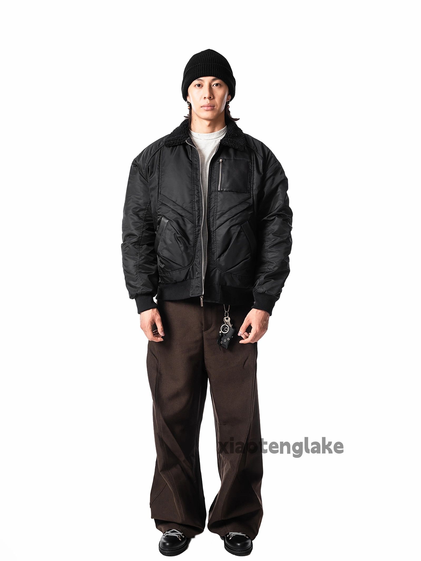 Vintage Utility punk yuppie skate hiphop bomber hiphop jacket Size US S / EU 44-46 / 1 - 2 Thumbnail