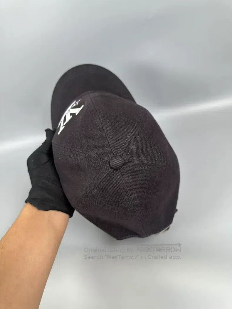 Louis Vuitton Louis Vuitton Black logo embroidered baseball cap Size ONE SIZE - 5 Thumbnail
