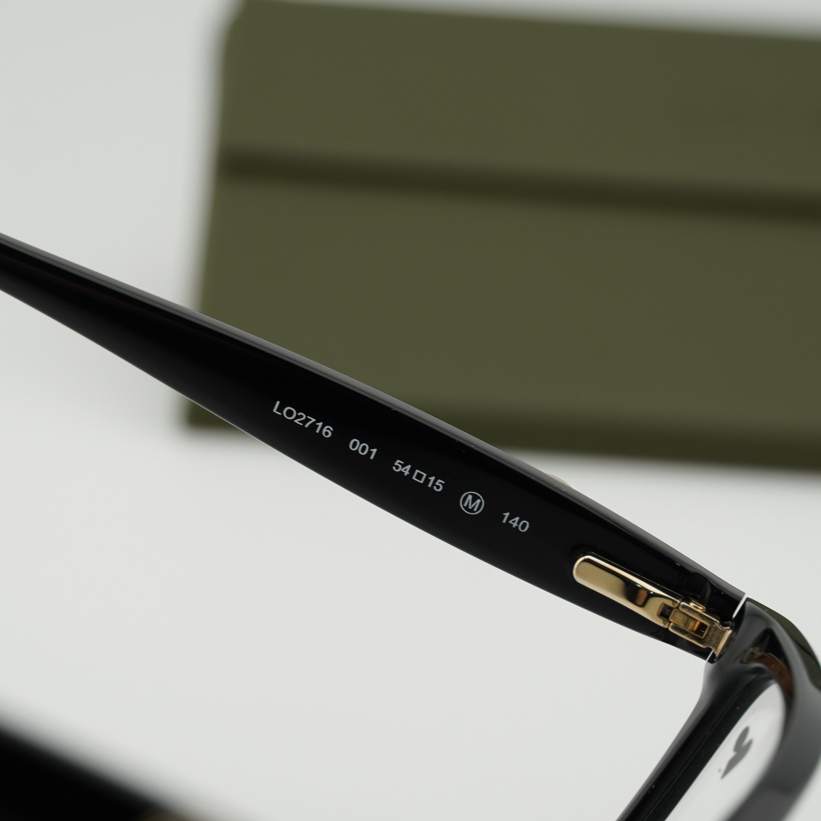 Longchamp Longchamp LO2716 001 Eyeglasses Black 54mm Rectangle Frame Size ONE SIZE - 10 Thumbnail
