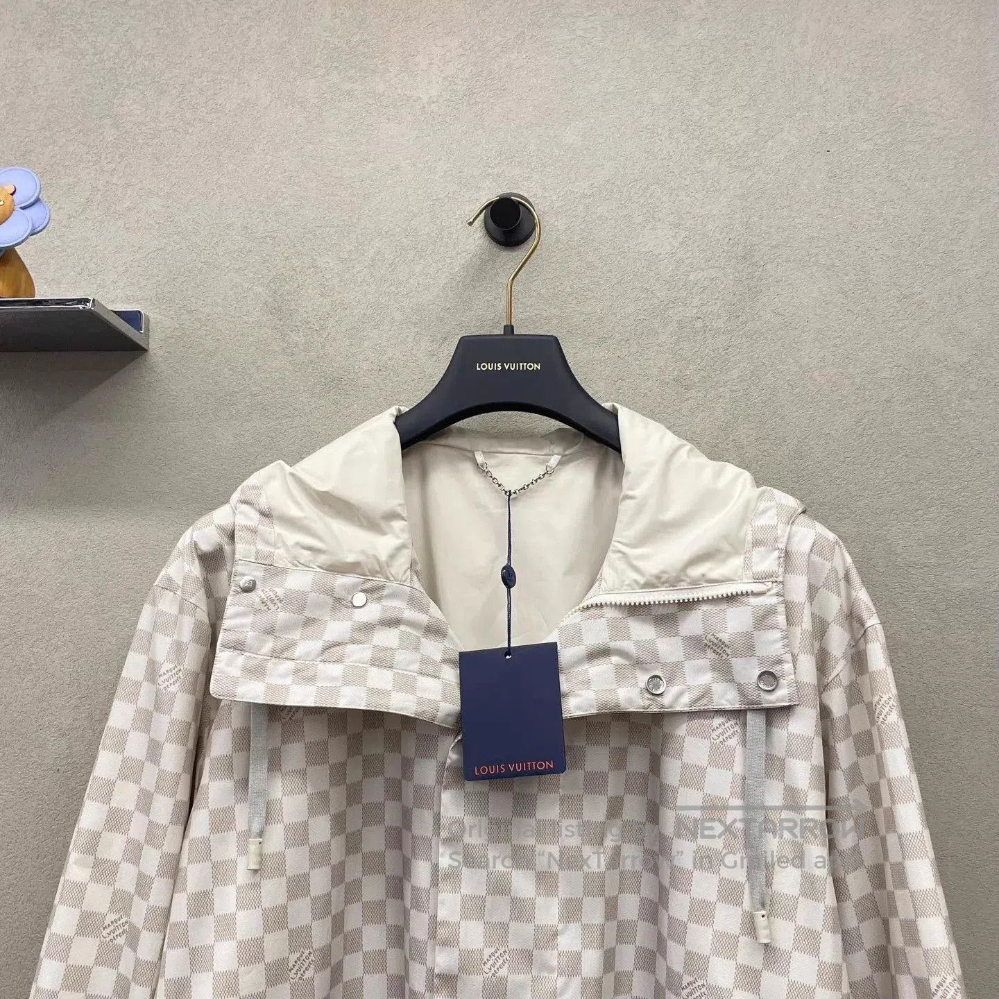 Louis Vuitton Multi Checkered Long Raincoat with Hood. Size US S / EU 44-46 / 1 - 4 Thumbnail