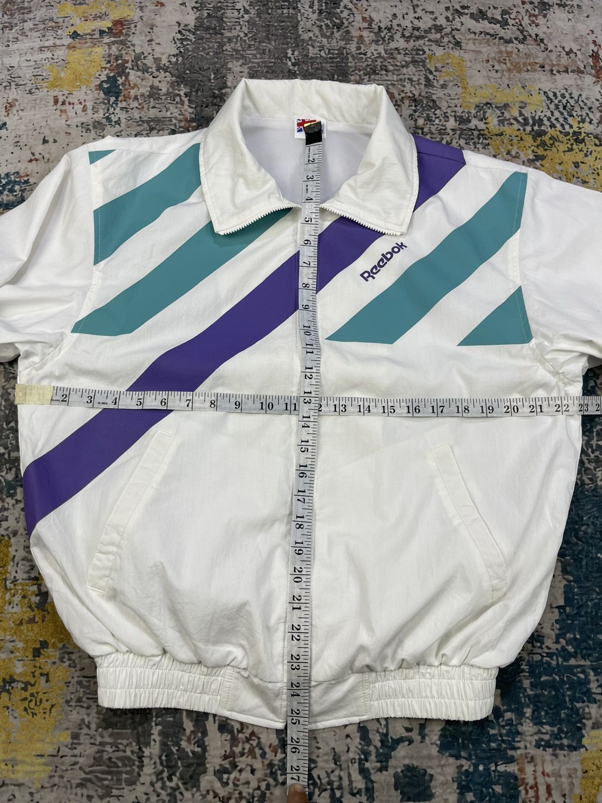 Reebok Vtg 80/90s Reebok Zipper Track Top Jacket Size US M / EU 48-50 / 2 - 11 Thumbnail