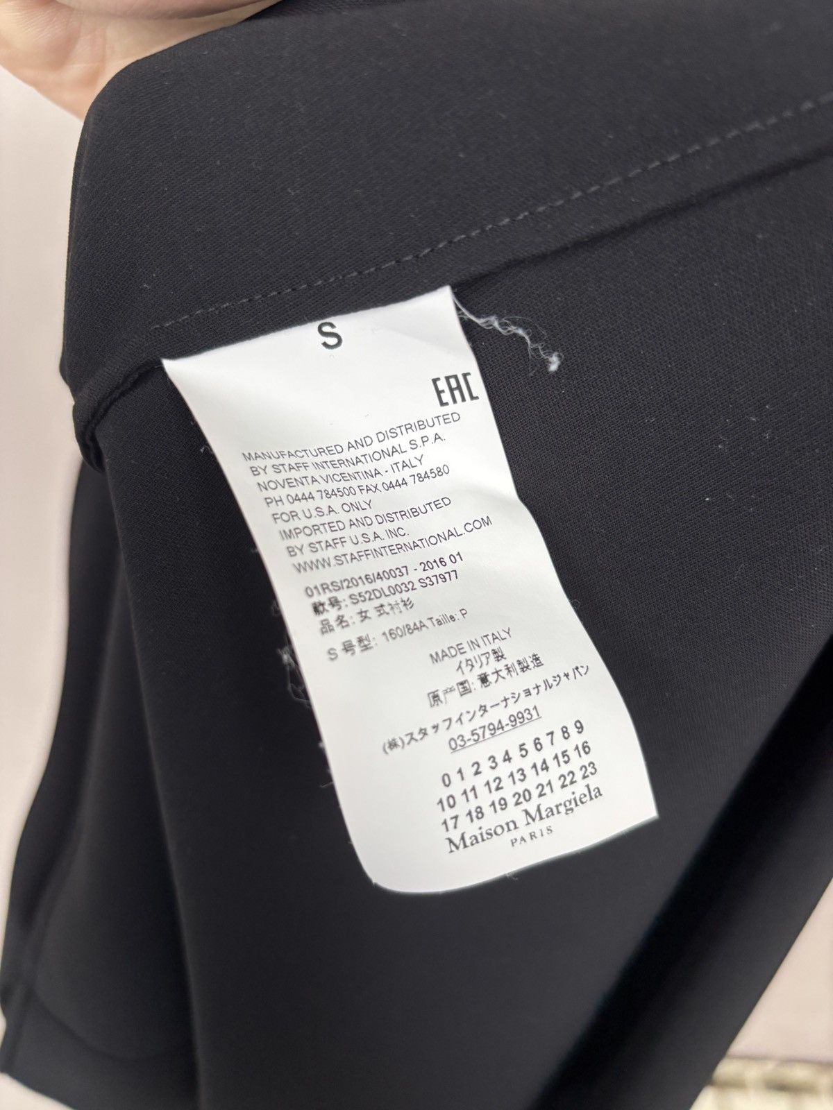 Maison Margiela Maison Margiela Square Button Shirt Size S / US 4 / IT 40 - 10 Thumbnail