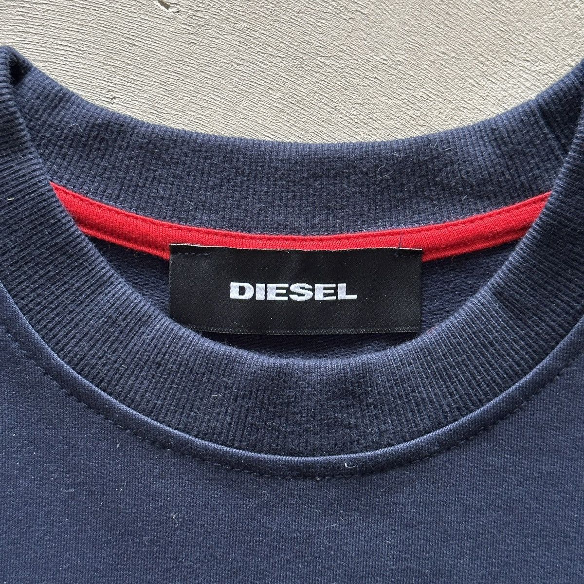 Diesel diesel navy crewneck sweatshirt Size US S / EU 44-46 / 1 - 4 Thumbnail