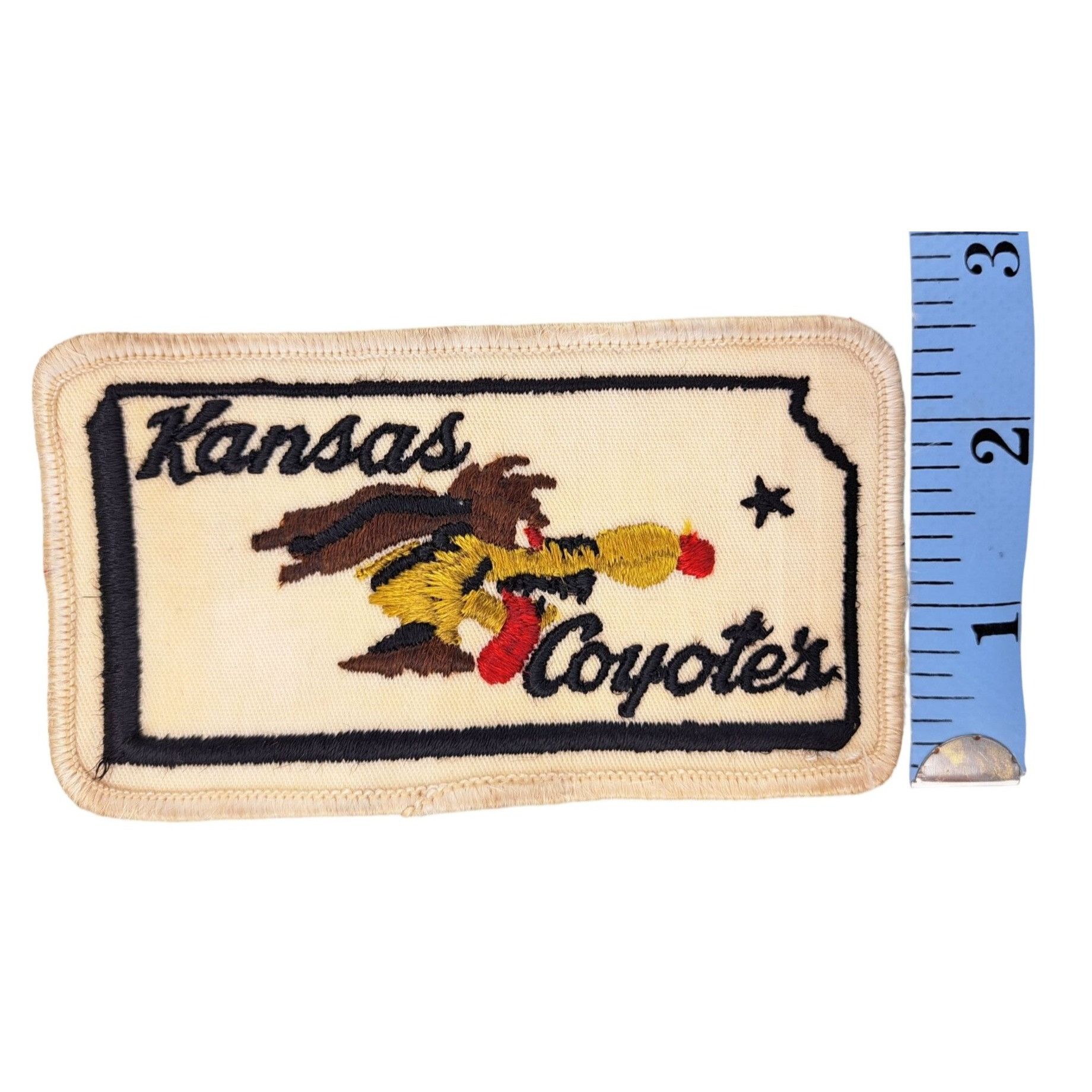Vintage Vintage Kansas Coyotes Embroidered Patch Air National Guard Size ONE SIZE - 6 Thumbnail