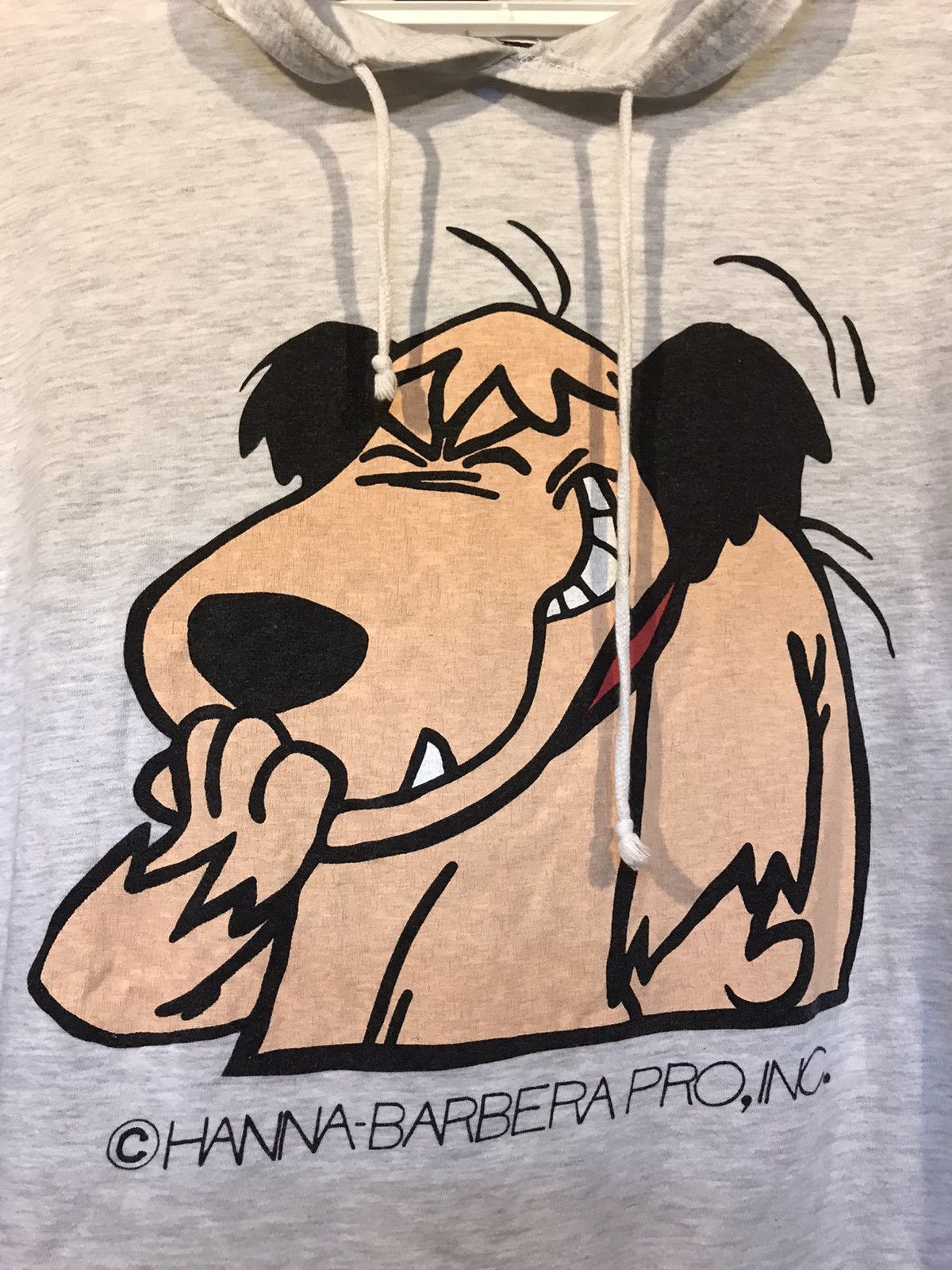 Vintage Hanna Barbera Short Sleeve Hoodie Size US M / EU 48-50 / 2 - 2 Thumbnail