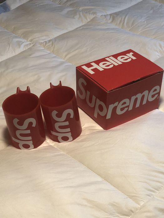 Supreme Supreme Heller Mugs (red) | Grailed