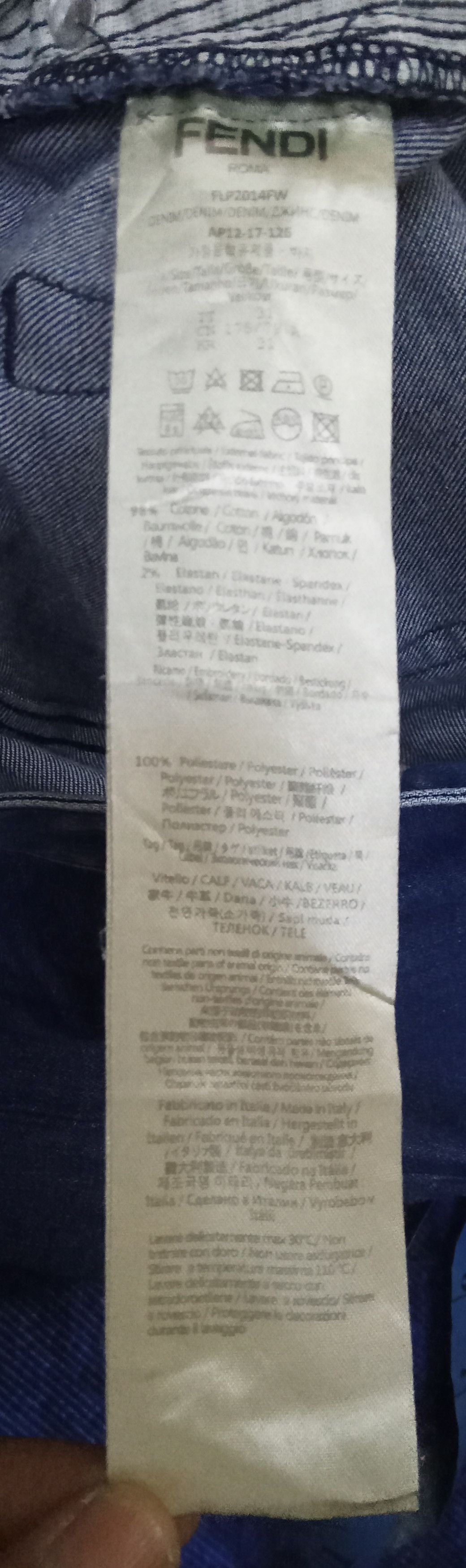 Fendi Fendi Jeans Size US 33 - 5 Thumbnail