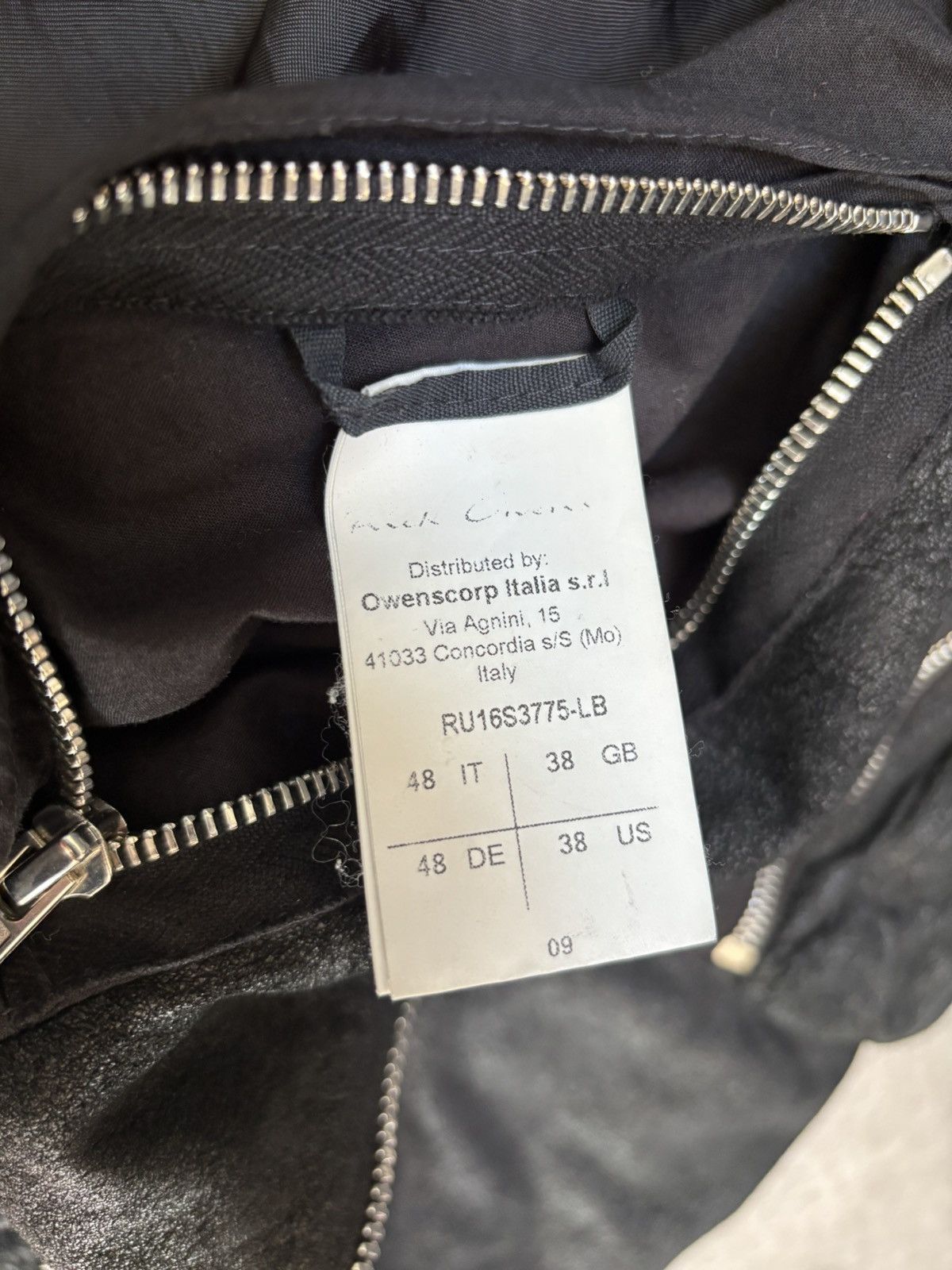 Rick Owens Rick Owens SS16 Blistered Lamb Leather Bomber Size US S / EU 44-46 / 1 - 10 Thumbnail