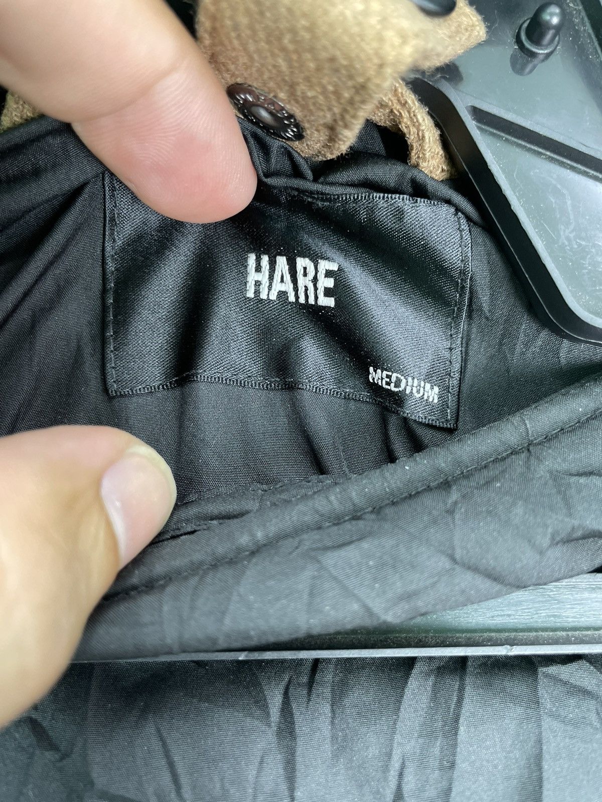 HARE × Japanese Brand Rare HARE japan designer wool hooded jacket Size US M / EU 48-50 / 2 - 5 Thumbnail