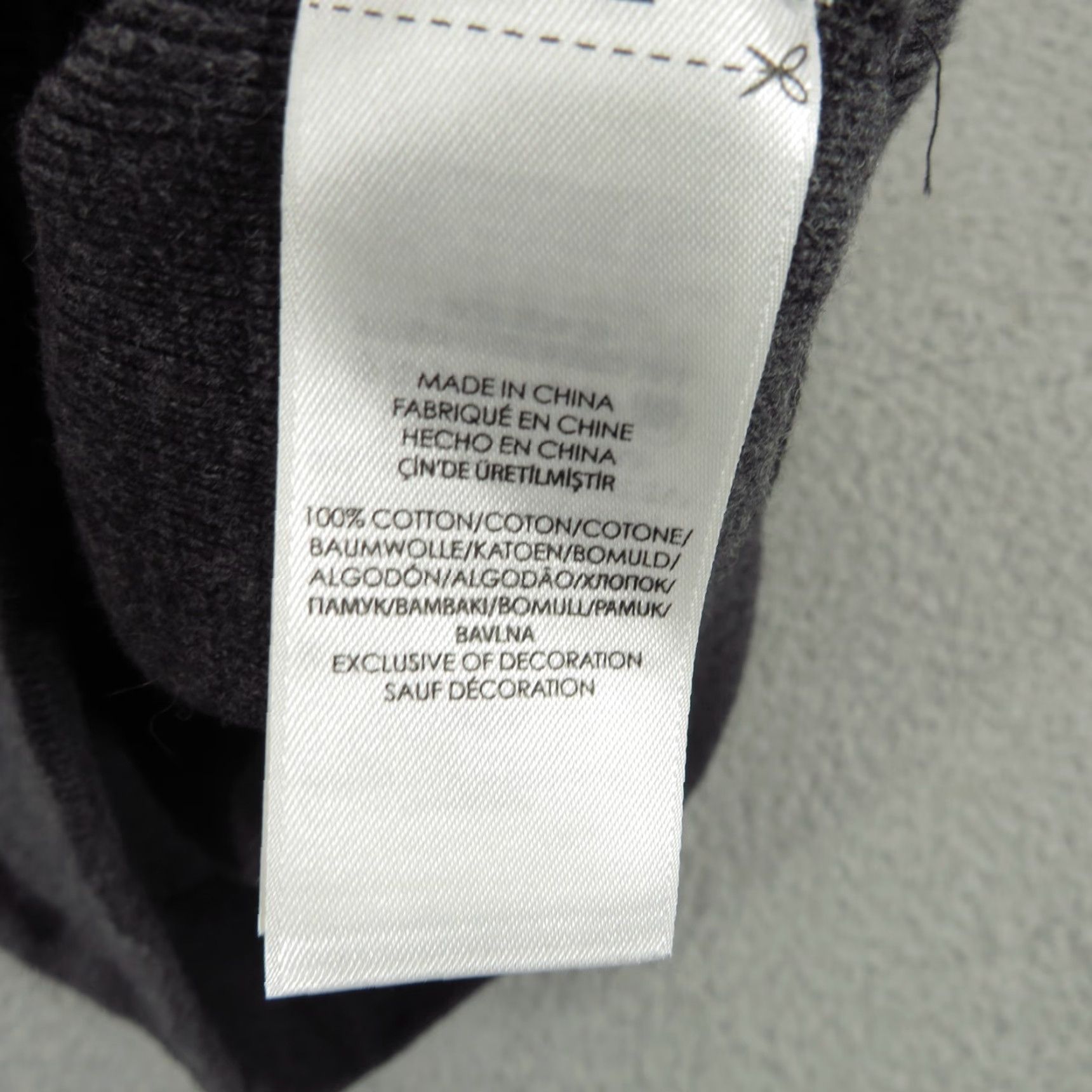 Polo Ralph Lauren VINTAGE Polo Ralph Lauren Sweater Men Large Heather Charcoal Embroidered Script Spellout Size US L / EU 52-54 / 3 - 6 Thumbnail