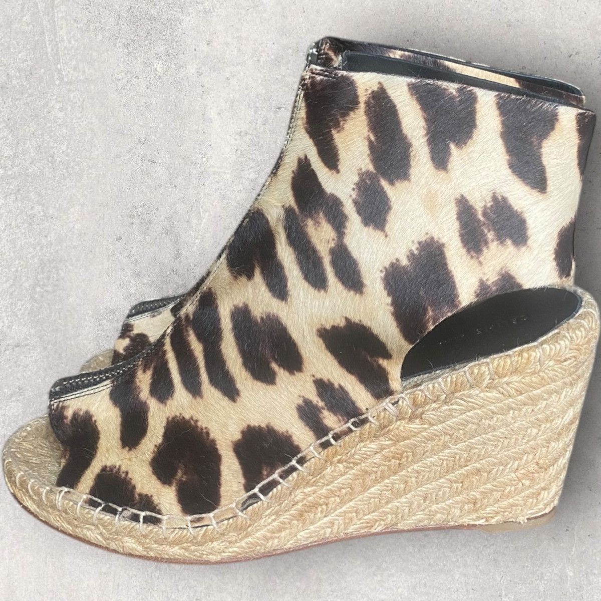 Celine × Phoebe Philo celine leopard espadrilles wedge Size US 8 / IT 38 - 2 Thumbnail