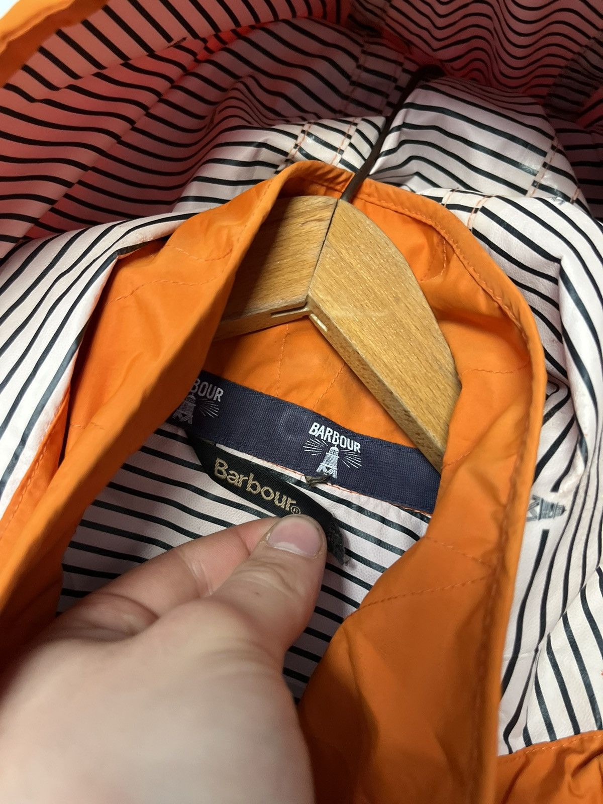 Barbour × Vintage Vintage Womens Barbour Trevose Jacket / Raincoat Sailor Hunt Size M / US 6-8 / IT 42-44 - 4 Thumbnail