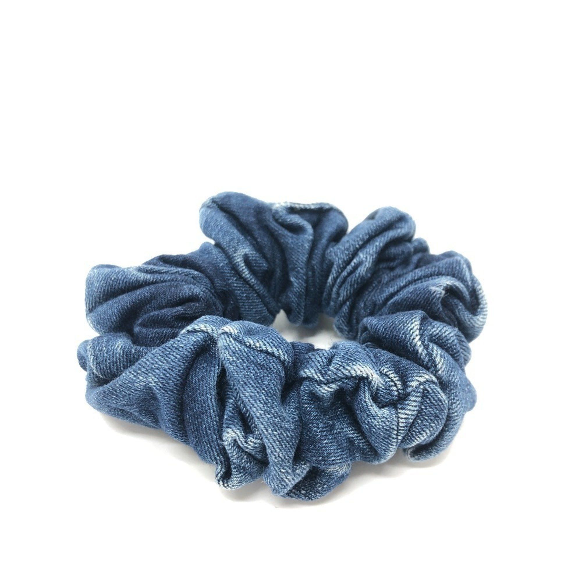 Dolce & Gabbana DOLCE&GABBANA Dolce & Gabbana Hair Tie Scrunchie Elastic Denim Women's Blue Size ONE SIZE - 1 Thumbnail